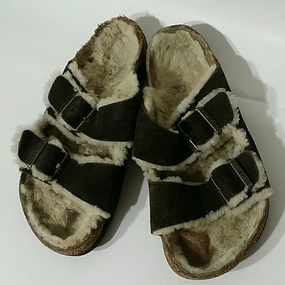 fur birkenstocks